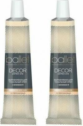 Тональный крем Ballet Decor - 02 персиковый, 40 г – фото 1