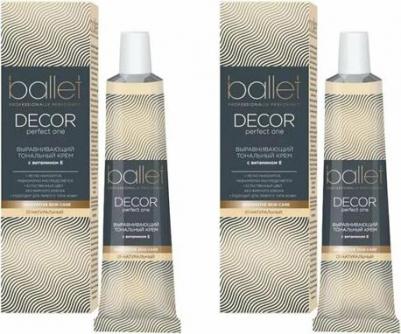 Тональный крем Ballet Decor - 02 персиковый, 40 г – фото 12