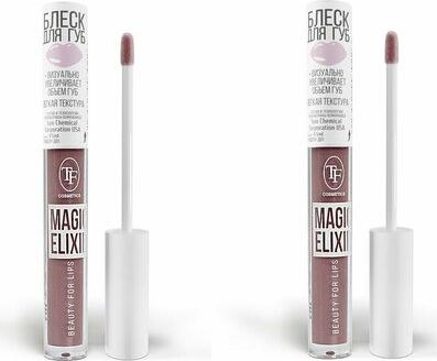 Блеск для губ Magic Elexir, тон 009 Розовый жемчуг, 1 шт – фото 2