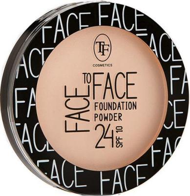 пудра компактная Face To Face Foundation Powder 24 SPF 10 21 натуральный бежевый – фото 4