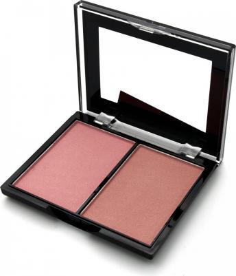 Румяна для лица двухцветные Triumph Blush 91 персиковый беж/холодный розовый – фото 11