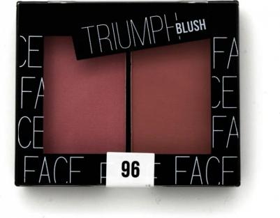 Румяна для лица двухцветные Triumph Blush 94 абрикос/саб роза – фото 1
