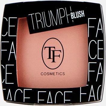 Румяна для лица компактные Triumph Blush 82 сверкающий розовый