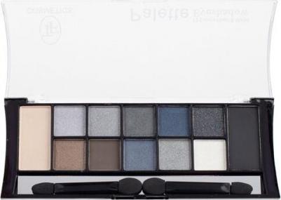 Тени для век Color Palette Eyeshadow 12 оттенков, тон 01C Дымчато-серая гамма – фото 2