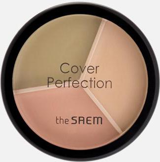 Консилер для лица [] Cover Perfection Triple Pot Concealer 01 Correct Beige