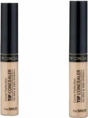 Консилер для маскировки недостатков Cover Perfection Tip Concealer 2.5 Medium Deep – фото 2
