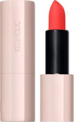 Матовая помада Kissholic Lipstick Matte OR04 - Grapefruit Blended – фото 3