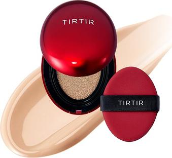 Mask Fit Red Cushion Foundation Стойкая легкая наращиваемая кроющая основа с полуматовым финишем Корейская тональная основа-кушон 21N Ivory 0,15