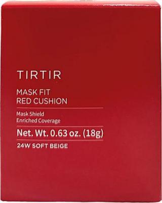 Тональный крем-кушон Mask Fit Red, японский выбор №1 для стеклянной кожи, стойкое легкое наслаиваемое покрытие, полуматовый, 0,63 жидких унций, 24 – фото 2
