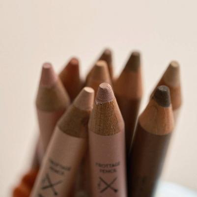 Контурные карандаши и подводка Карандаш для макияжа многофункциональный Artclass Frottage Pencil – фото 4