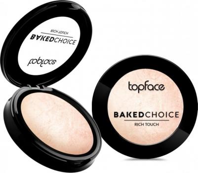 к_topface_хайлайтер запеченый "baked choice rich touch highlighter"_102 очень св.бронзовый 7F6016102 – фото 7