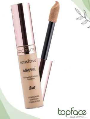 Консилер минеральный PT471 Sensitive Mineral 3 in 1 Concealer 01 тон – фото 4