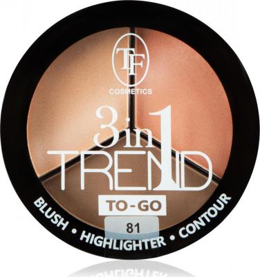 Бронзер для лица Палетка для контуринга лица Trend To-Go – фото 9