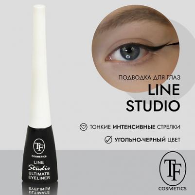 Подводка для глаз Подводка жидкая для глаз "Line studio ultimate eyeliner" – фото 5
