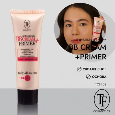 Праймер для лица Увлажняющий тональный крем и основа под макияж "Professional BB cream+primer" 5в1 6915768006291 – фото 7