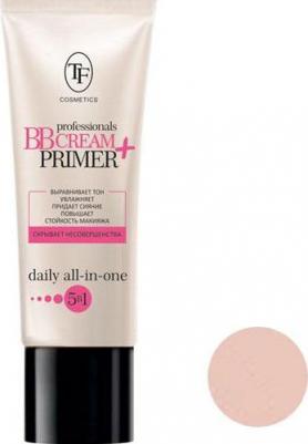 Праймер для лица Увлажняющий тональный крем и основа под макияж "Professional BB cream+primer" 5в1 – фото 10