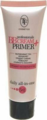 Праймер для лица Увлажняющий тональный крем и основа под макияж "Professional BB cream+primer" 5в1 – фото 11