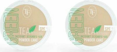 Пудра для лица "Compact powder Green tea" – фото 9