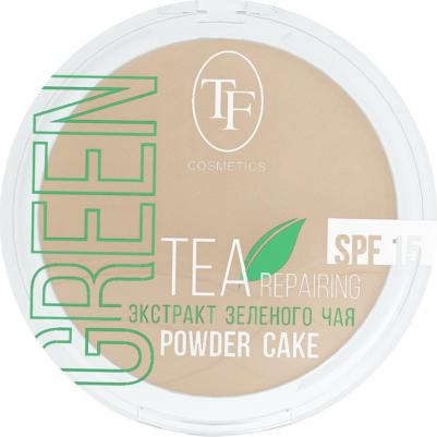 Triumf Compact Powder Green Tea Пудра с экстрактом зеленого чая №05 – фото 8