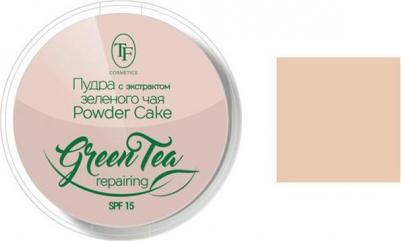 Triumf Compact Powder Green Tea Пудра с экстрактом зеленого чая №05 – фото 9