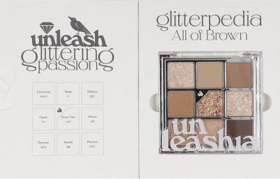 палитра теней для век с блестками, № 2 коричневая, 0,28 унции – фото 5