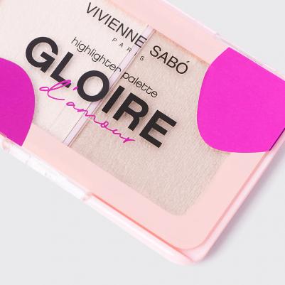 Палетка хайлайтеров Gloire D'amour Тон 02 – фото 7