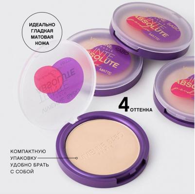 Пудра компактная матирующая Teinte Absolute matte, тон 04 – фото 18