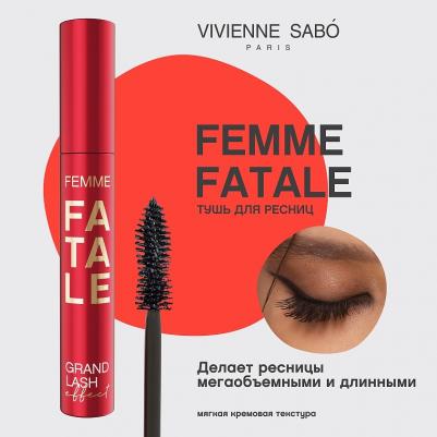Тушь для ресниц Femme Fatale Grand Lash effect с эффектом большого объема – фото 16
