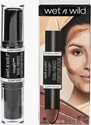 Карандаш-стик Для Контуринга Megaglo Dual-ended Contour Stick E7511 light-medium – фото 1