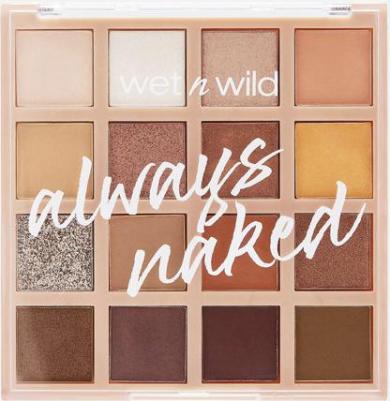 Тени для век компактные в палетке Always Naked тон 1114216e