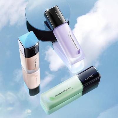 Праймер для лица Multi-effect make-up primer тон green зеленый, 30 г – фото 2