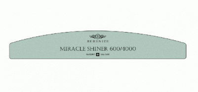 Пилка для ногтей Miracle Shiner, полумесяц