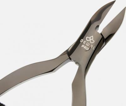 Кусачки для вросшего ногтя с изогнутой ручкой 18 мм черный глянцевый – фото 8