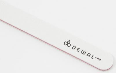 Пилка для ногтей прямая белая 80/80 18 см – фото 1