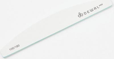 Пилка для ногтей улыбка белая 100/180 18 см – фото 3