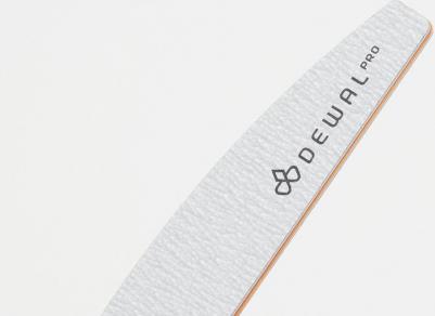 Пилка для ногтей улыбка серая 180/240 18 см – фото 5