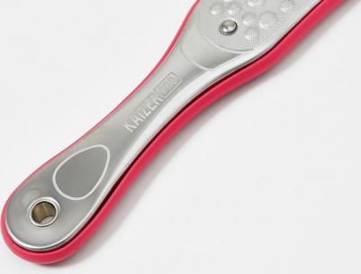 Скребок для ног Металлическая терка для педикюра САТИН НИКЕЛЬ – фото 1