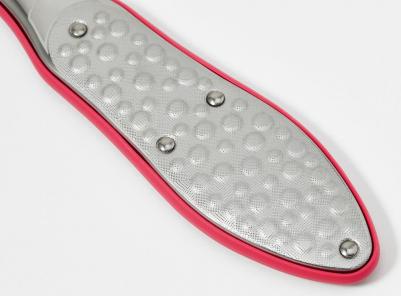 Скребок для ног Металлическая терка для педикюра САТИН НИКЕЛЬ – фото 2