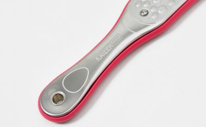 Скребок для ног Металлическая терка для педикюра САТИН НИКЕЛЬ – фото 5