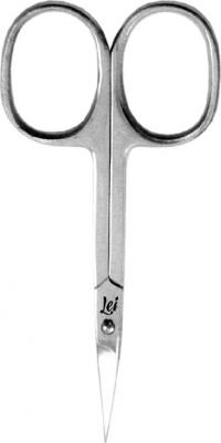 Ножницы маникюрные KOR112 для кутикулы, закругленные, серебро, 1 шт – фото 1