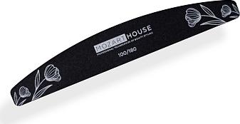 Пилка "Луна", для искусственных ногтей, черный, 100/180 – фото 3