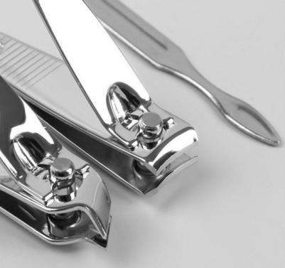 Набор маникюрный, 6 предметов, в футляре, цвет микс 6900025703945 – фото 2