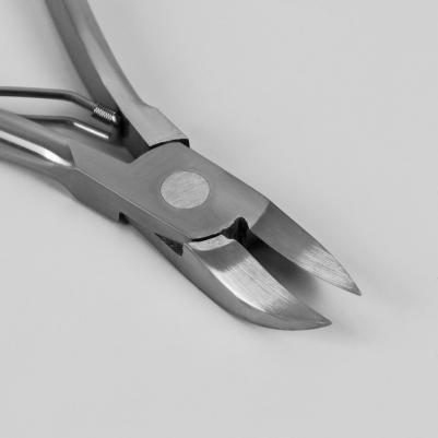 Кусачки педикюрные, 12 см, длина лезвия - 20 мм, цвет серебристый, Ru-0144 – фото 1