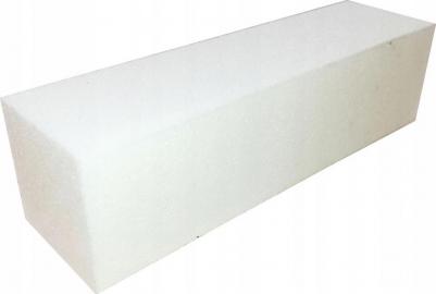 Шлифовщик для натуральных ногтей белый, 240