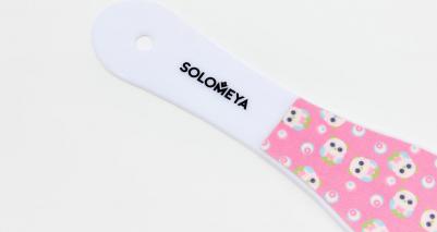 Педикюрная пилка двухсторонняя 100/180 Owl pattern 1 шт – фото 4