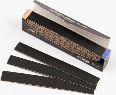 Сменные файлы-чехлы для пилки абразив 180 на основу овал черный набор 30 шт – фото 1