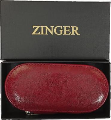 Маникюрный набор на молнии, MS-7104, 6 предметов, чехол красный – фото 2