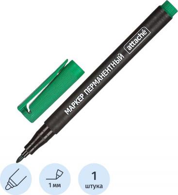 Маркер перманентный зеленый (толщина линии 1 мм) – фото 2