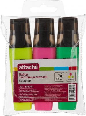 Набор текстовыделителей Colored (толщина линии 1-5 мм, 3 цвета) – фото 11