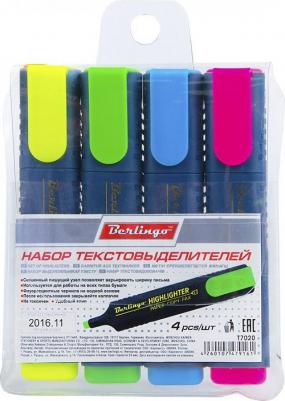 Набор текстовыделителей Textline HL500 1-5мм 4 цвета – фото 4